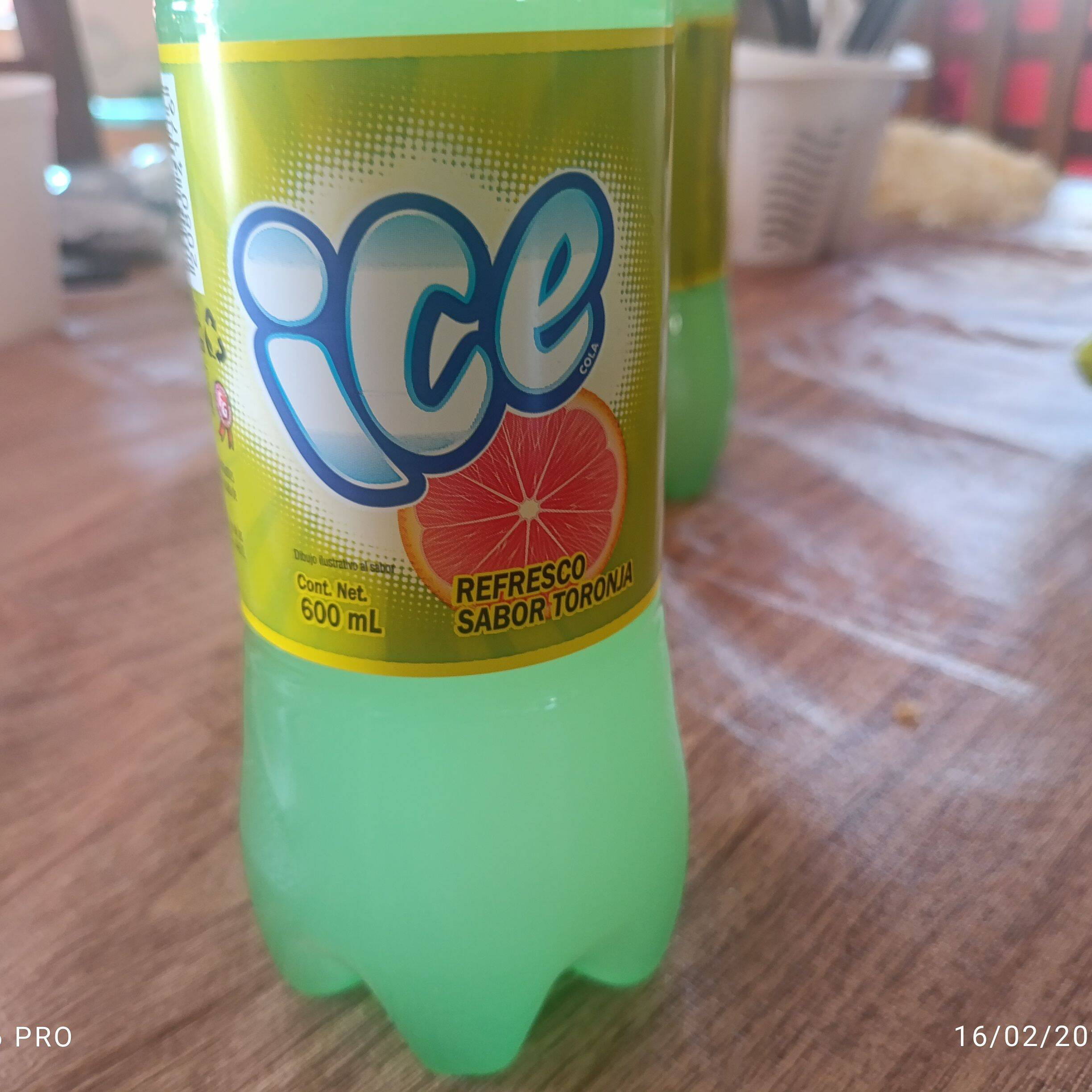 Refresco ice de toronja 600