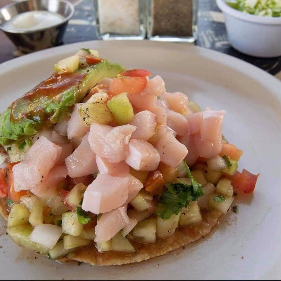 2 Tostadas + 2 Tacos
