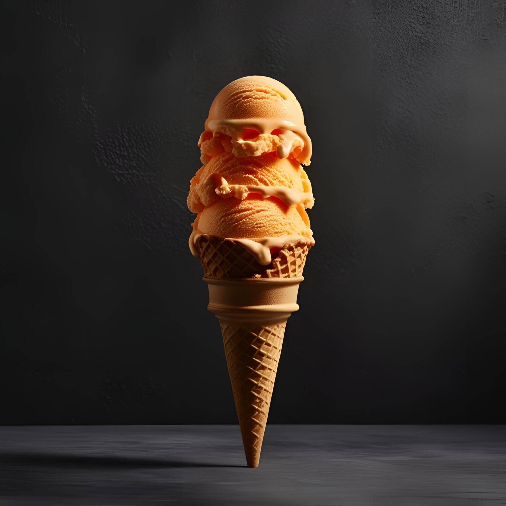 HELADO DE NARANJA (CASCARA)