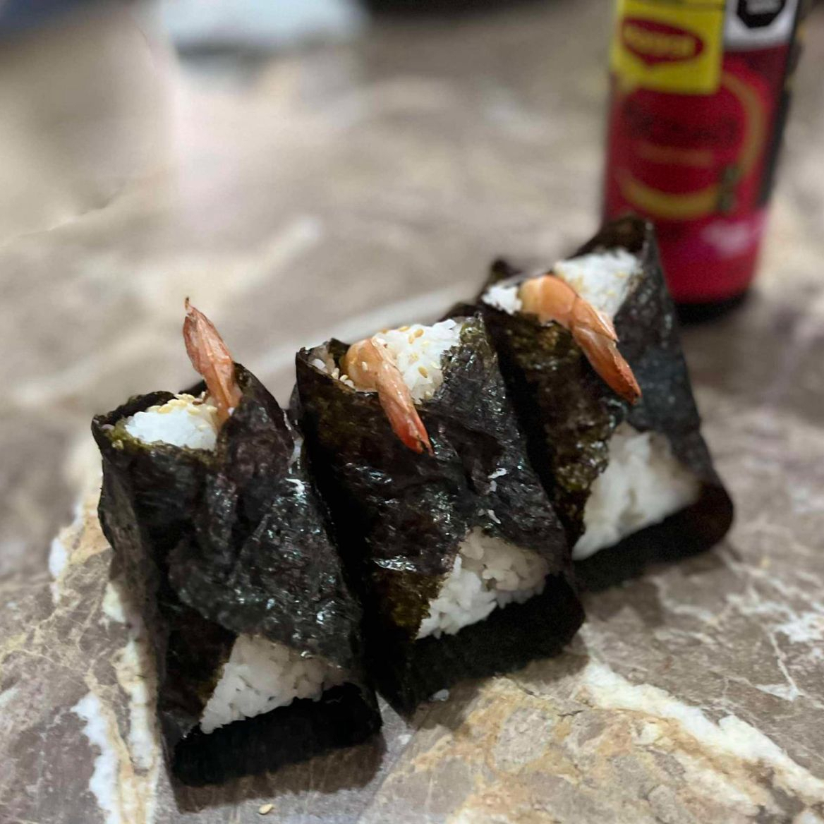 Onigiri de Camarón