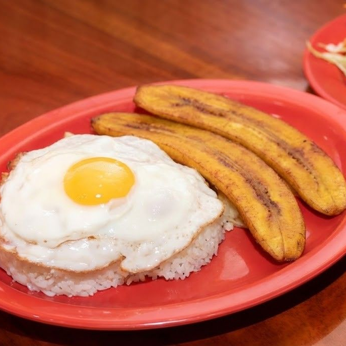 Arroz a la Cubana