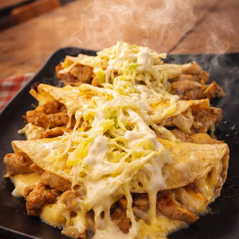 QUESADILLAS DE POLLO