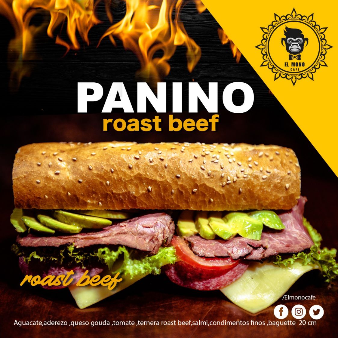 Panino Roast Beef