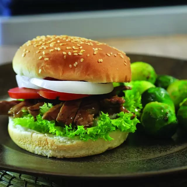 HAMBURGUESA ARRACHERA