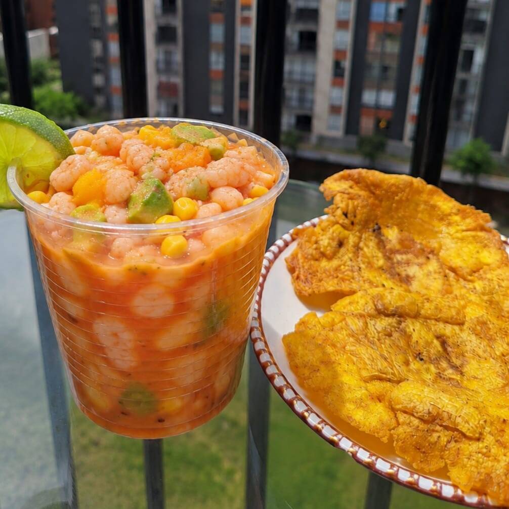 Ceviche de Camarón Pequeño Premium