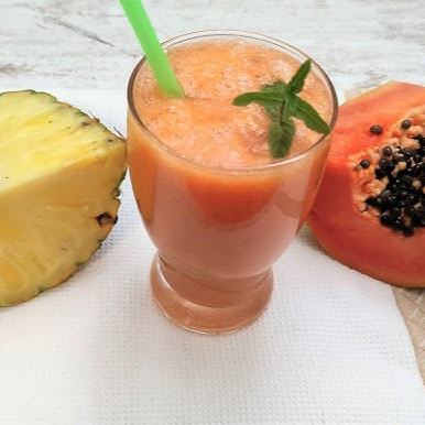 Papaya con Piña