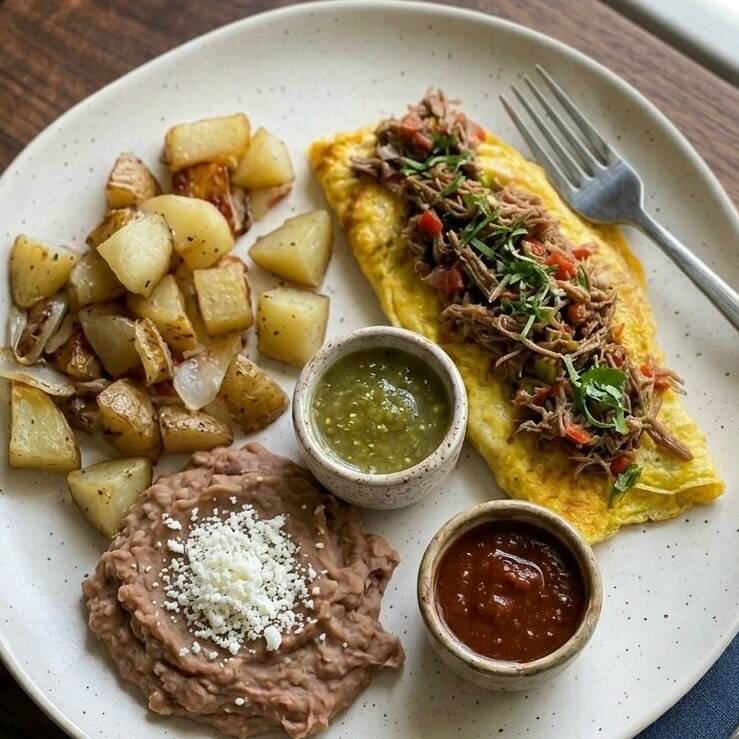 Omelette olive