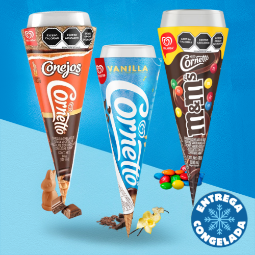 Surtido Cornettos (3 Pzas)
