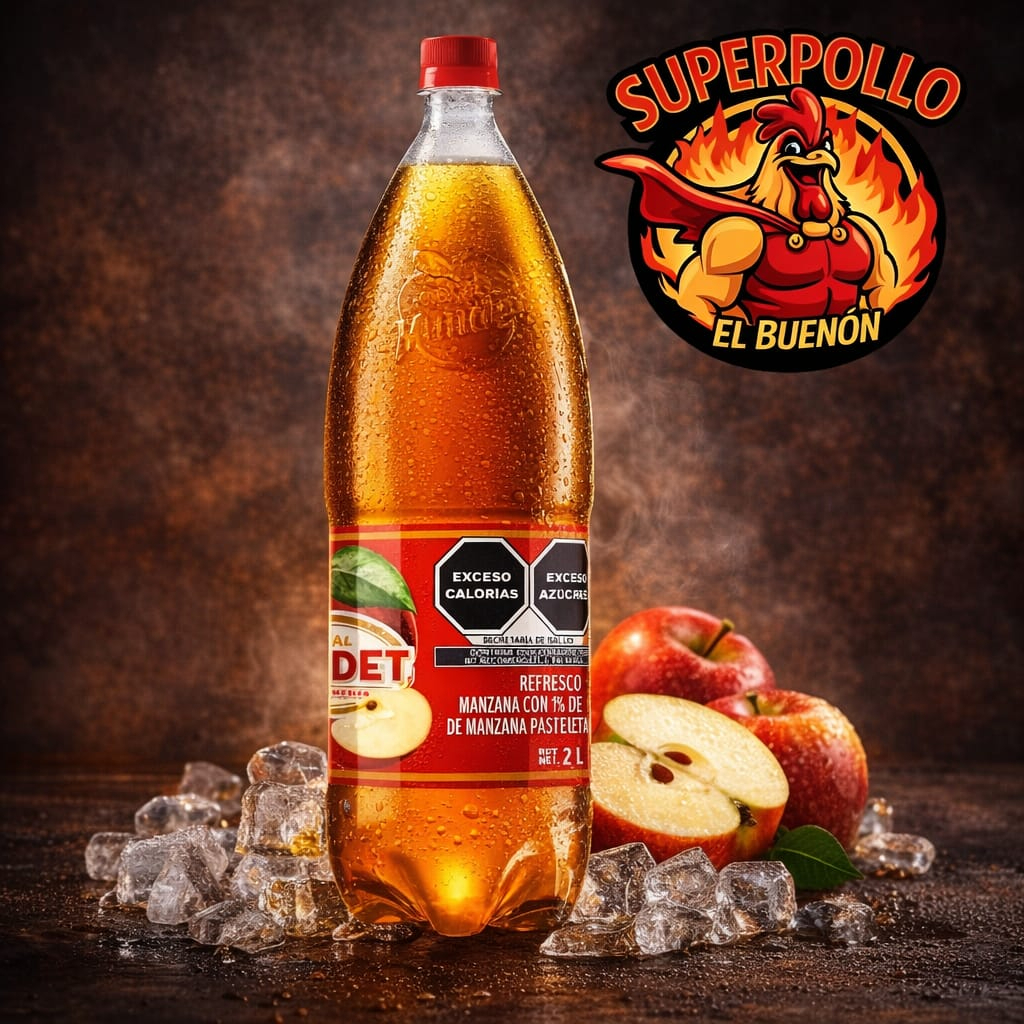 Refresco de Manzana 2 L 🥤