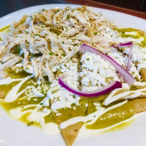 Chilaquiles Verdes o Rojos.