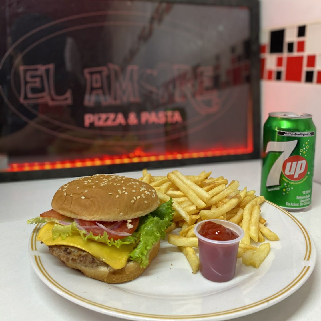 Combo-Hamburguesa Tradicional