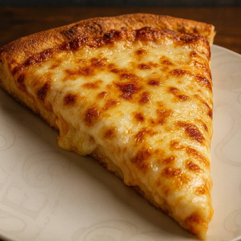 REBANADA GRANDE DE PIZZA DE QUESO