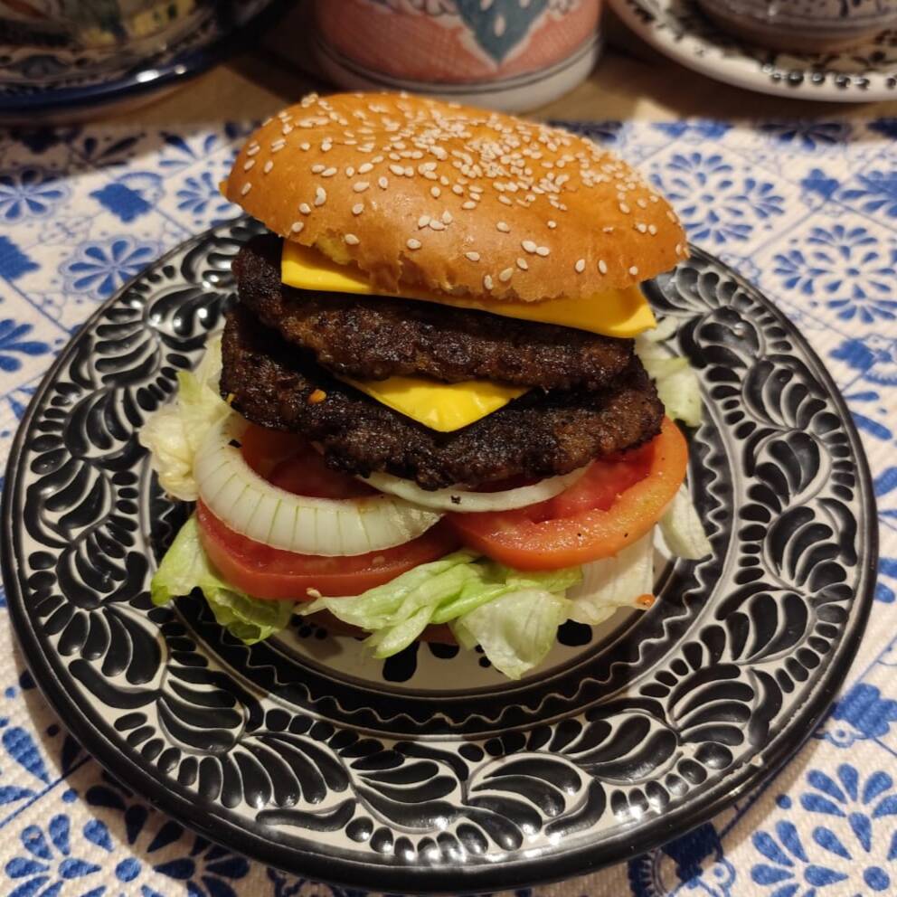 Hamburguesa Doble