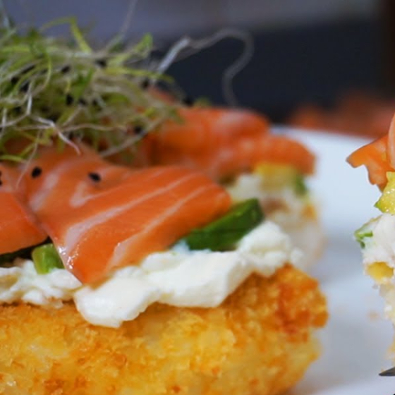 Mini Sushi-Pizza Fish