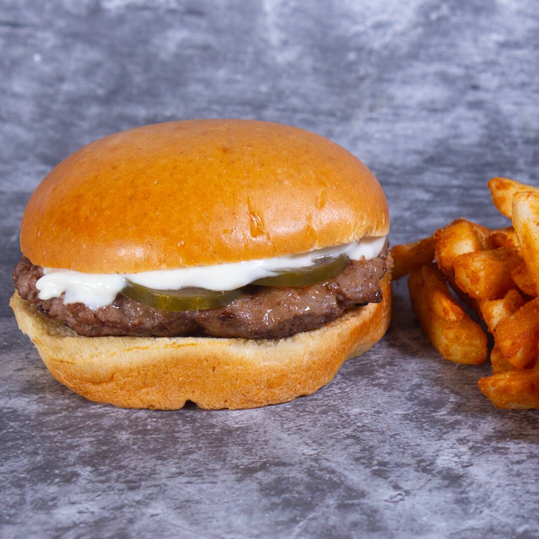 Combo Hamburguesa Sencilla + Papas a la Francesa