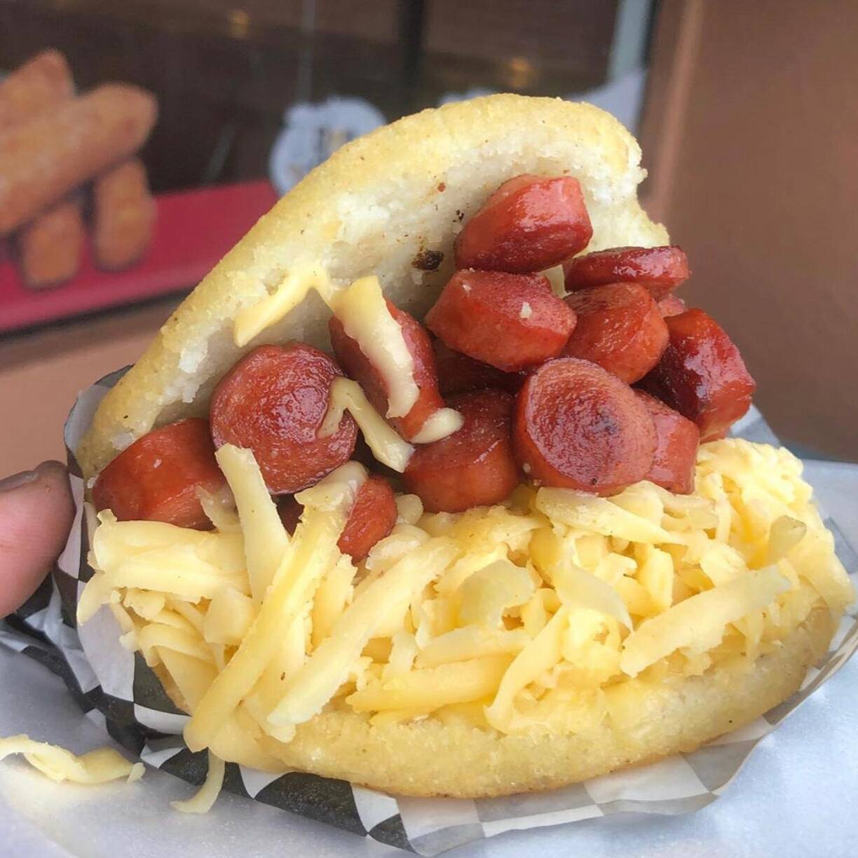 Arepa de Chorizo
