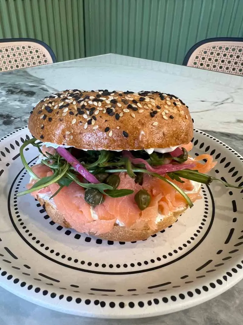 Smoked Salmon Bagel
