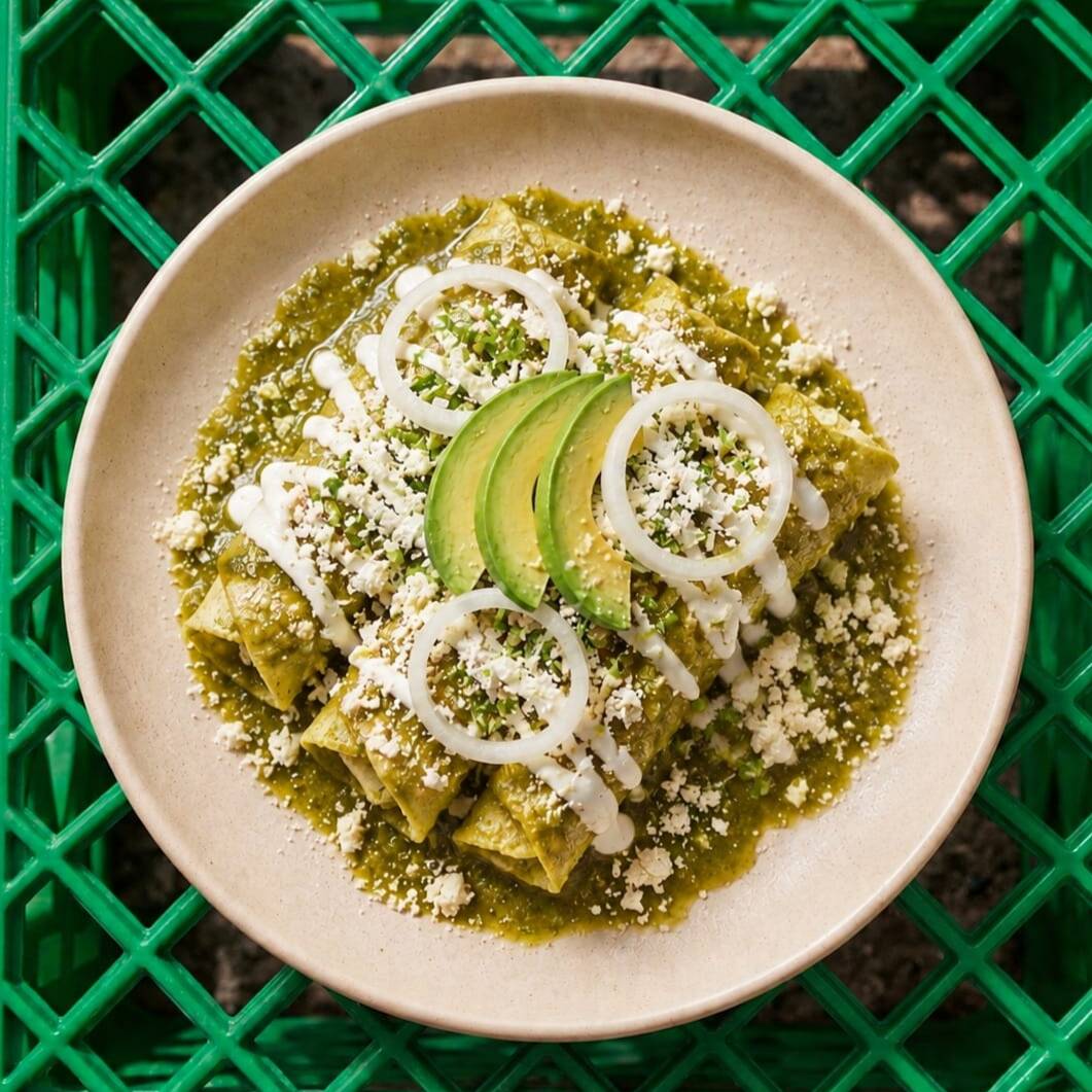 Enchiladas de Pollo