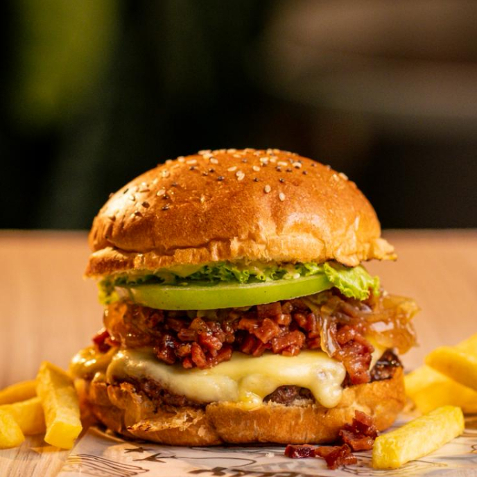 Hamburguesa de la Casa