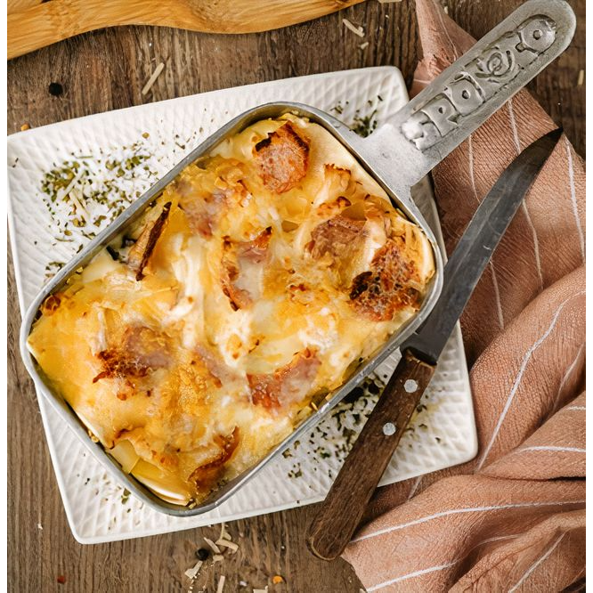 Lasagna Pollo Carbonara