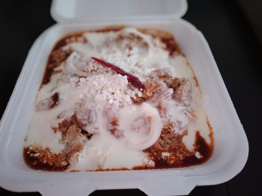 Chilaquiles verdes + fria