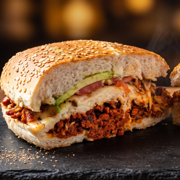 Torta Especial Choriqueso