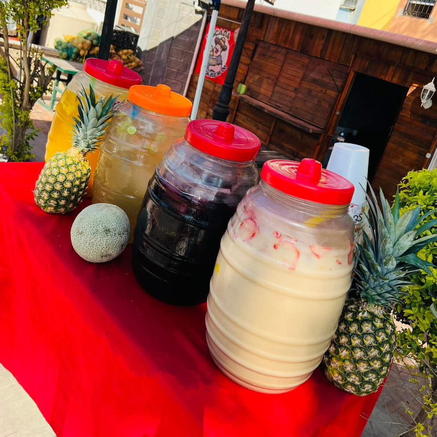 Agua de Jamaica o Limón 1 L