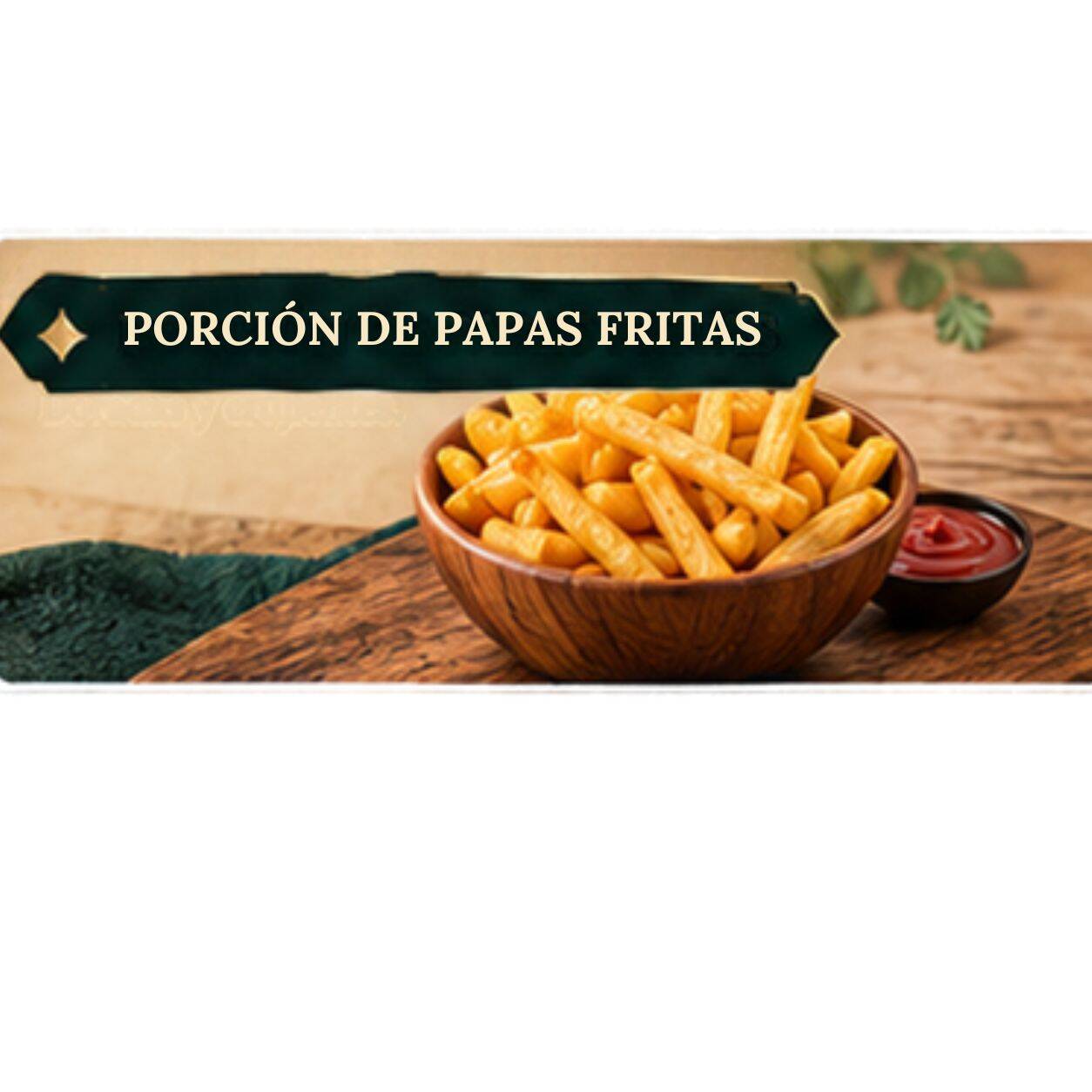 PORCION DE PAPAS