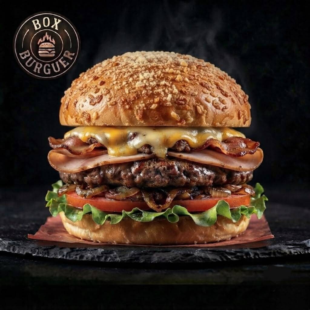 Parmesano "Box" Burguer