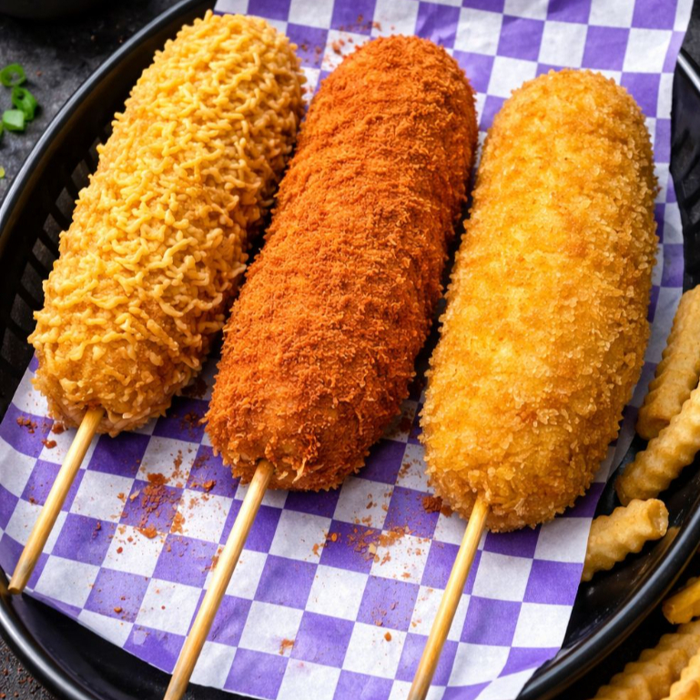 3 Mini Banderillas Coreanas Mixtas