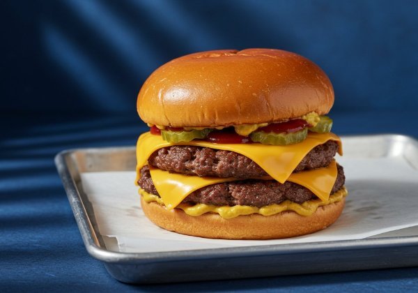 Smashed Deluxe Burger