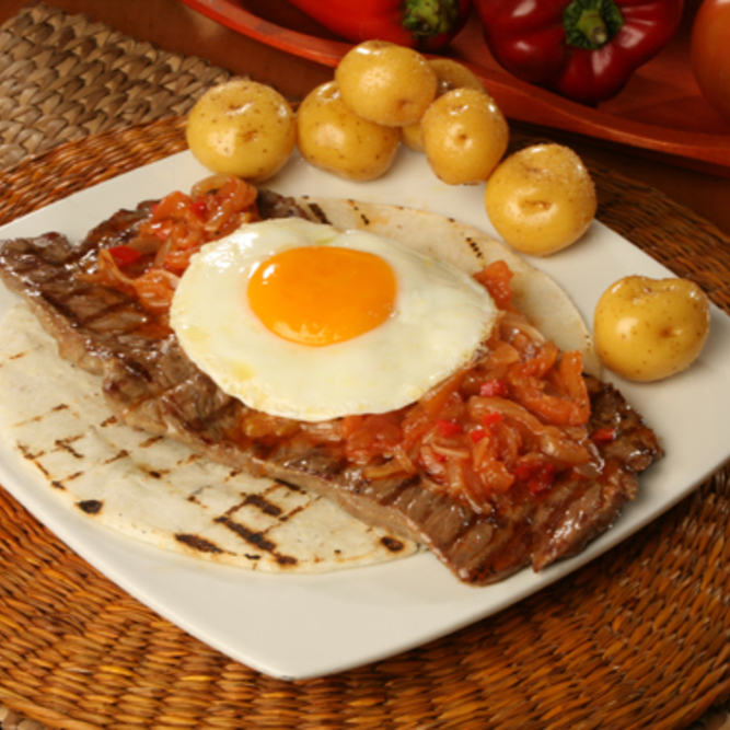 Bistec A Caballo