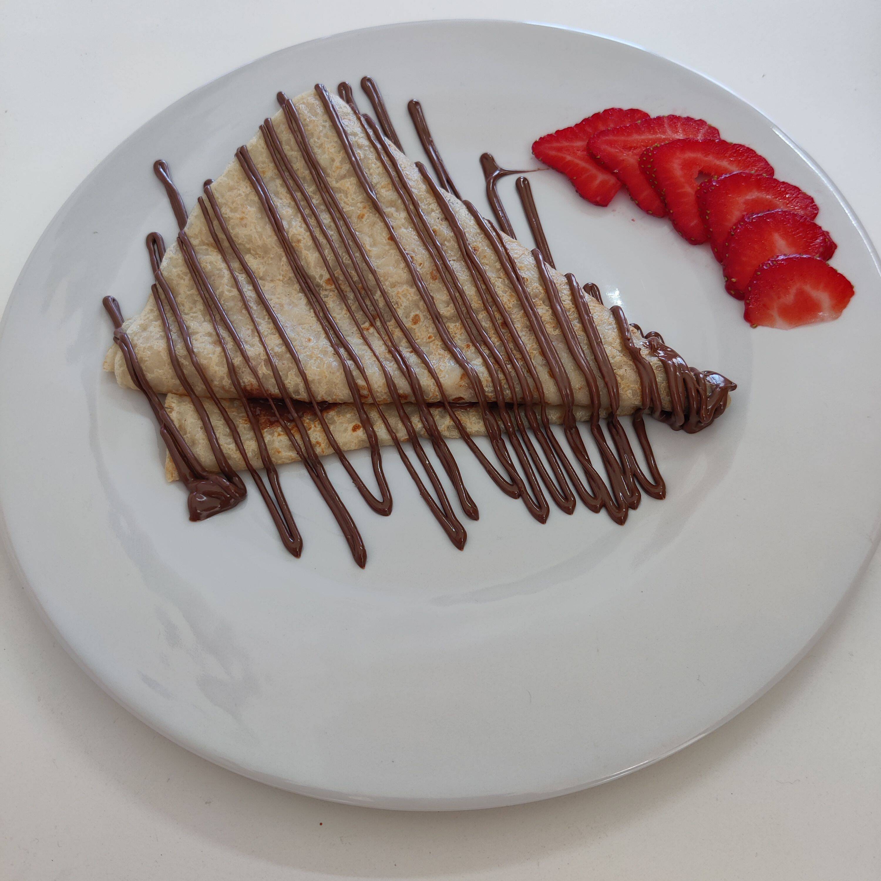 Crepa de NUTELLA con Plátano+Churro Relleno D Choc