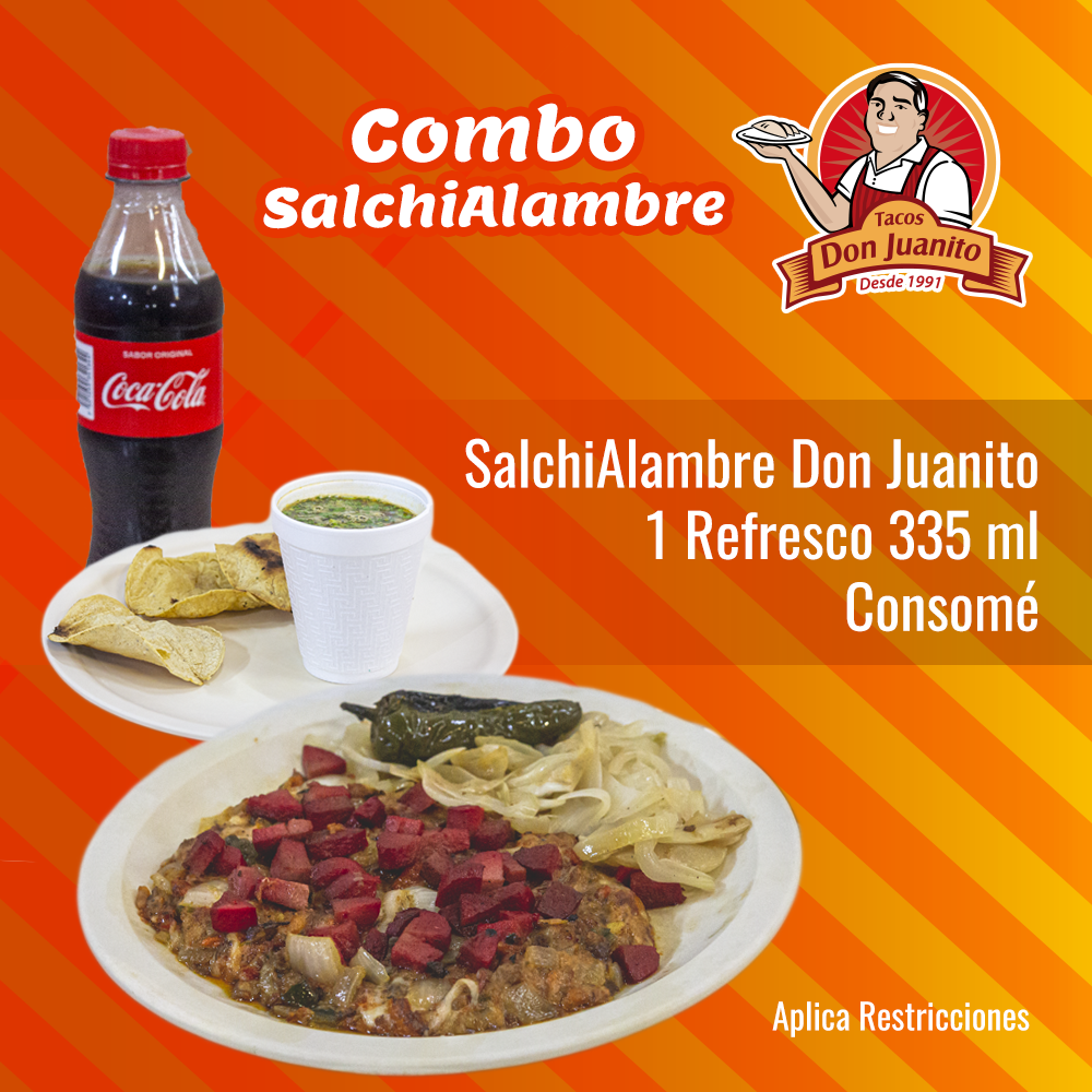 Paquete Salchialambre y Refresco de 355ml