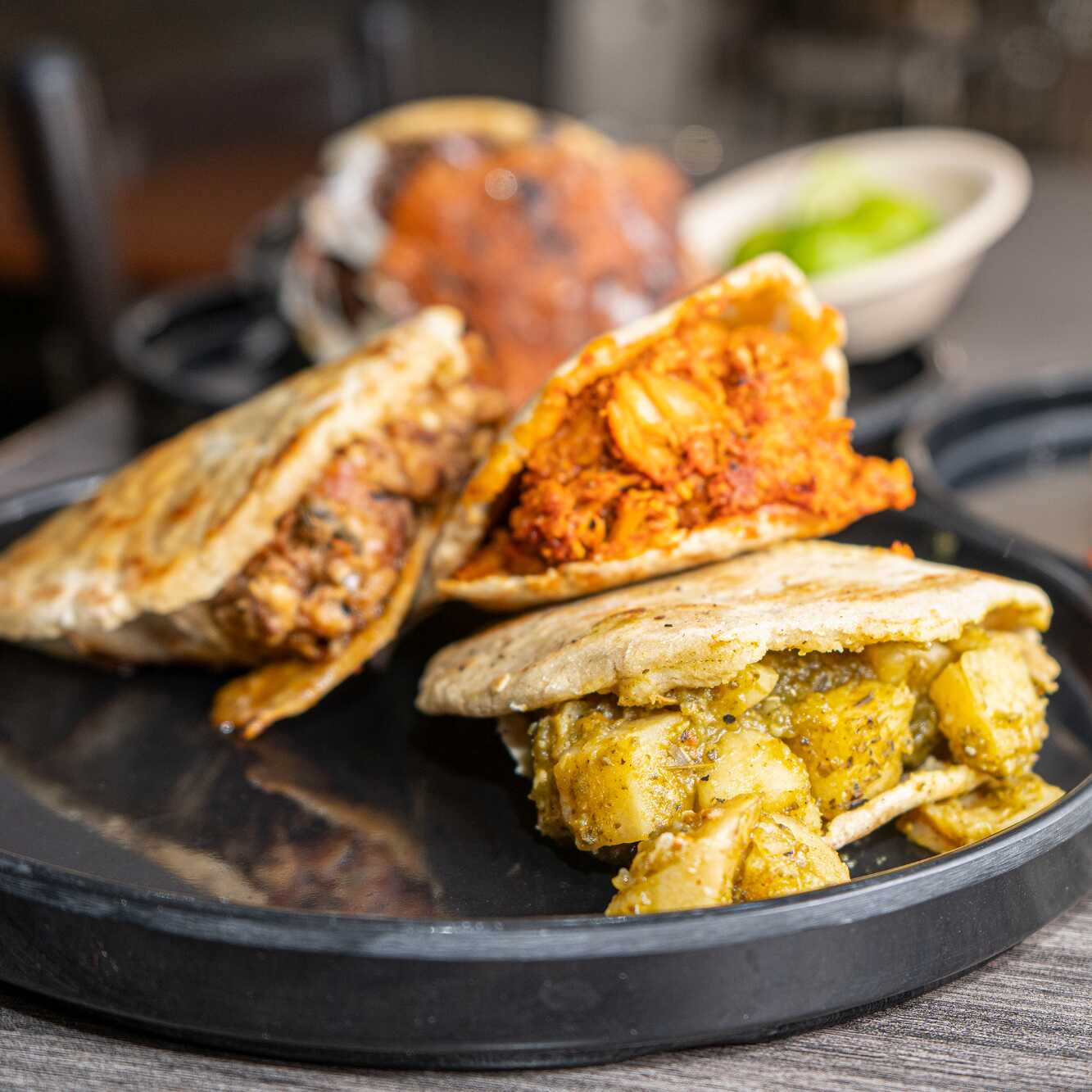 Gordita de Carne con Chile