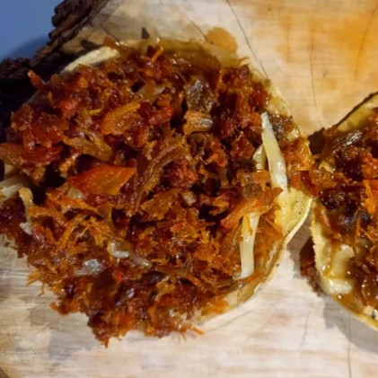 3 Volcanes de Carne Asada, Sirlon, o Suadero
