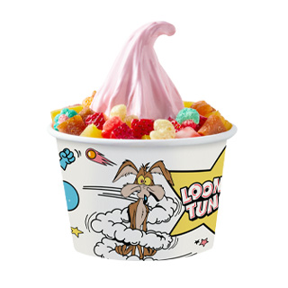 Helado Suave Sencillo Fresa Mango