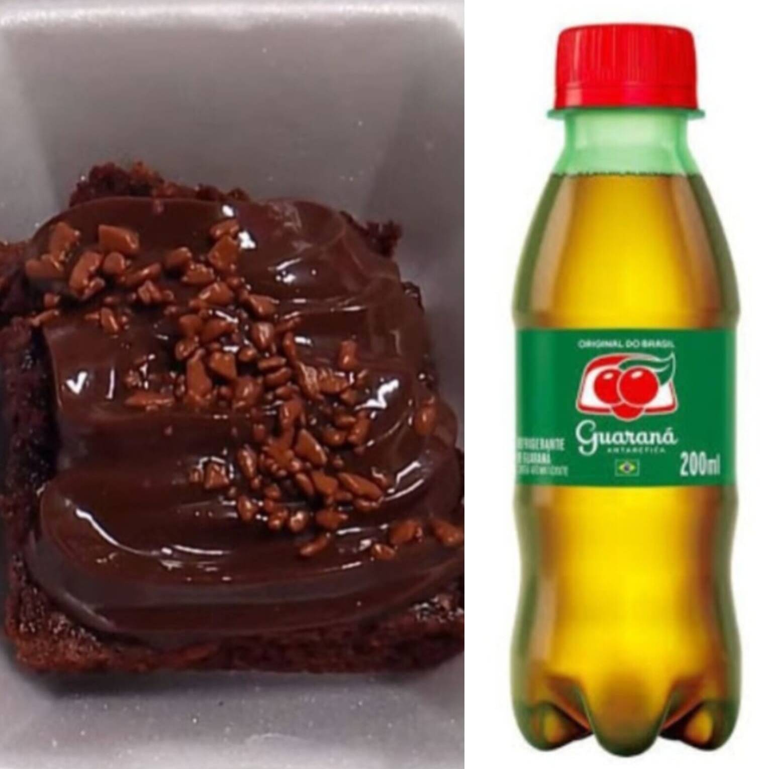 O nosso Brownie é feito com ingredientes selecionados, e possui um recheio delicioso!
