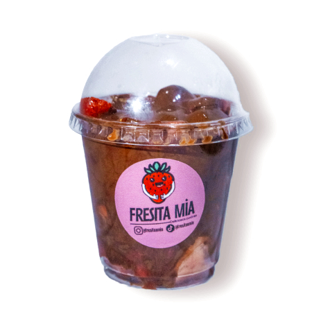 FRESAS CON CHOCOLATE CHICAS