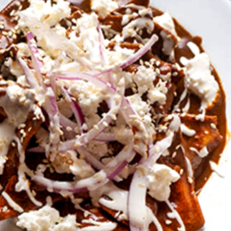 Chilaquiiles de Mole