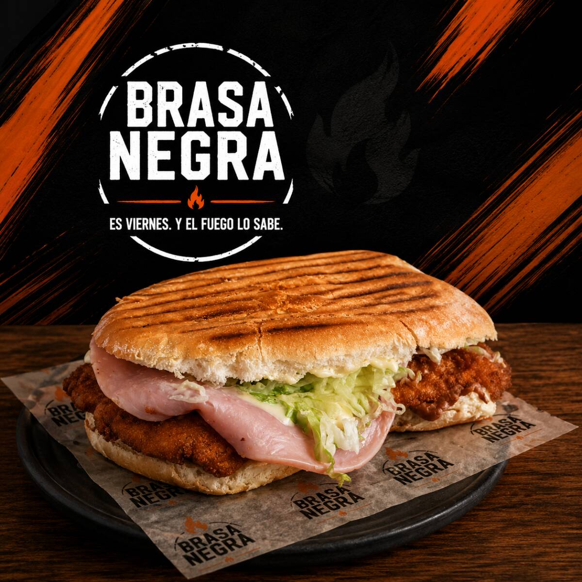 Torta de Milanesa de Pollo Empanizado