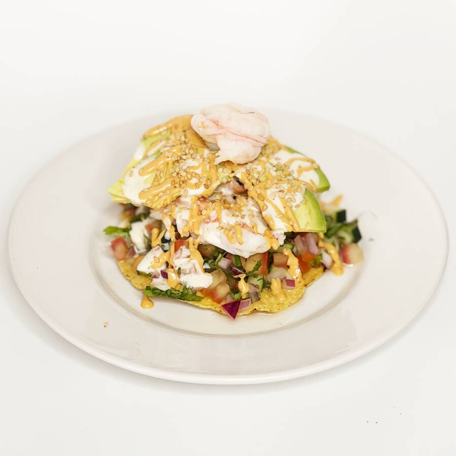 Tostadas de Camaron