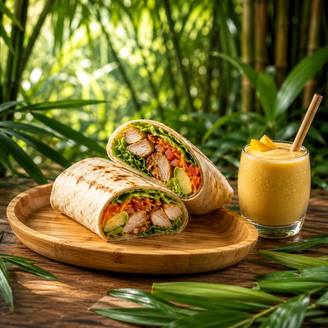 WRAP + SMOOTHIE CHICO GRATIS