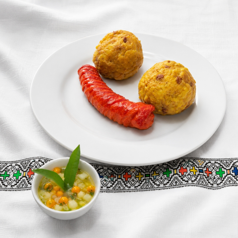 Tacacho con Chorizo