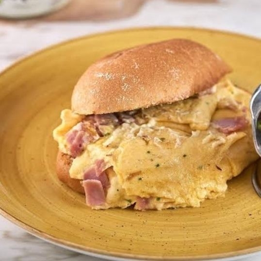 Torta de Huevo con Jamón