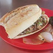 Lonche de Bistec con Queso