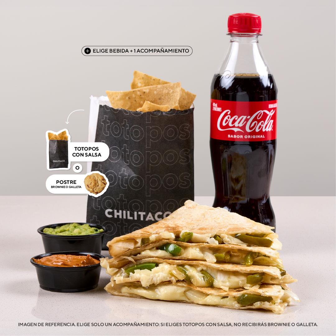 Combo Quesadillas Vegetariano