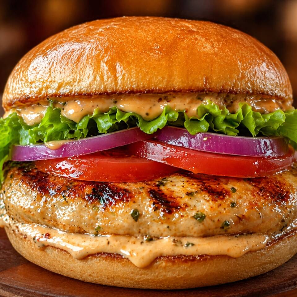 Burger Especial de Pollo