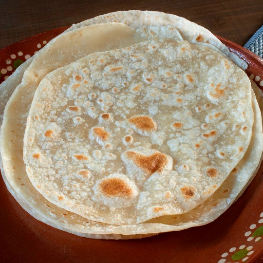 Orden de tortillas de harina