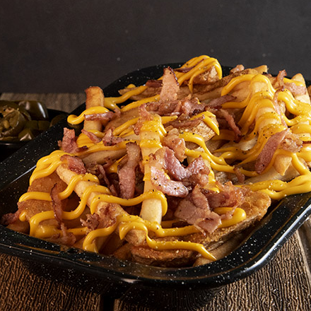 Papas Tocino Cheddar
